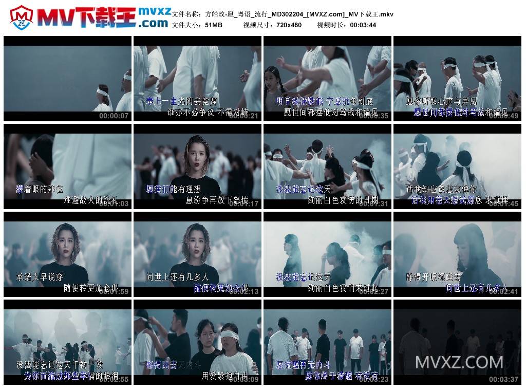 方皓玟-愿_粤语_流行_MD302204